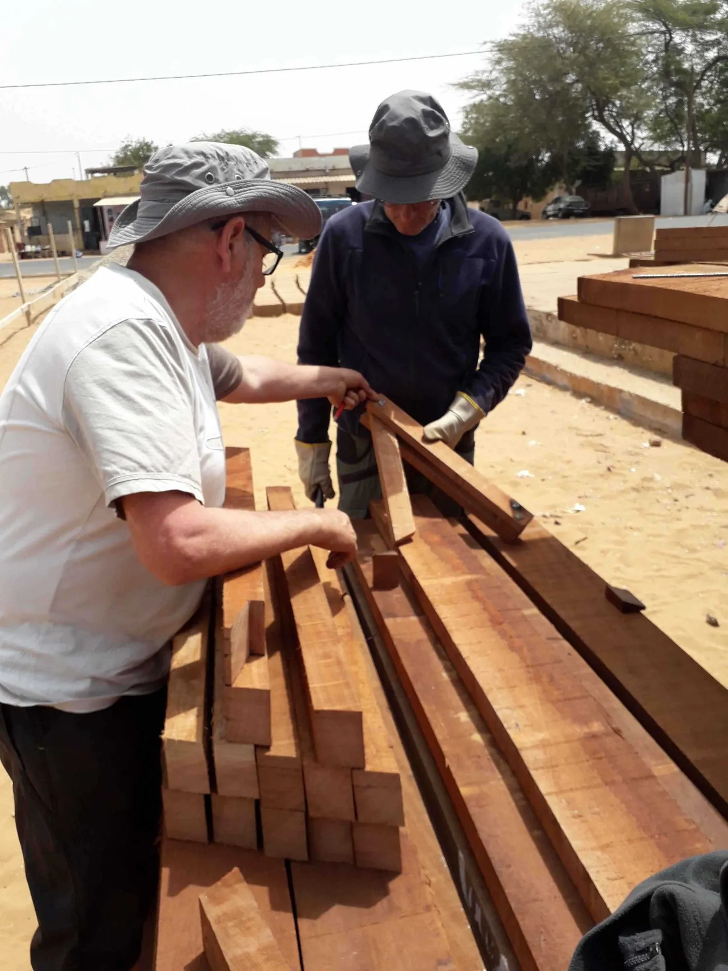 Des nouvelles du chantier de la halle de marché de Lompoul avec ASTER, Architectes sans territoire, photo 8