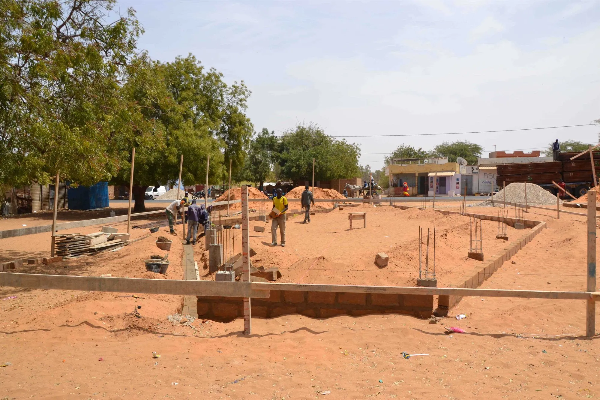 Des nouvelles du chantier de la halle de marché de Lompoul avec ASTER, Architectes sans territoire, photo 14