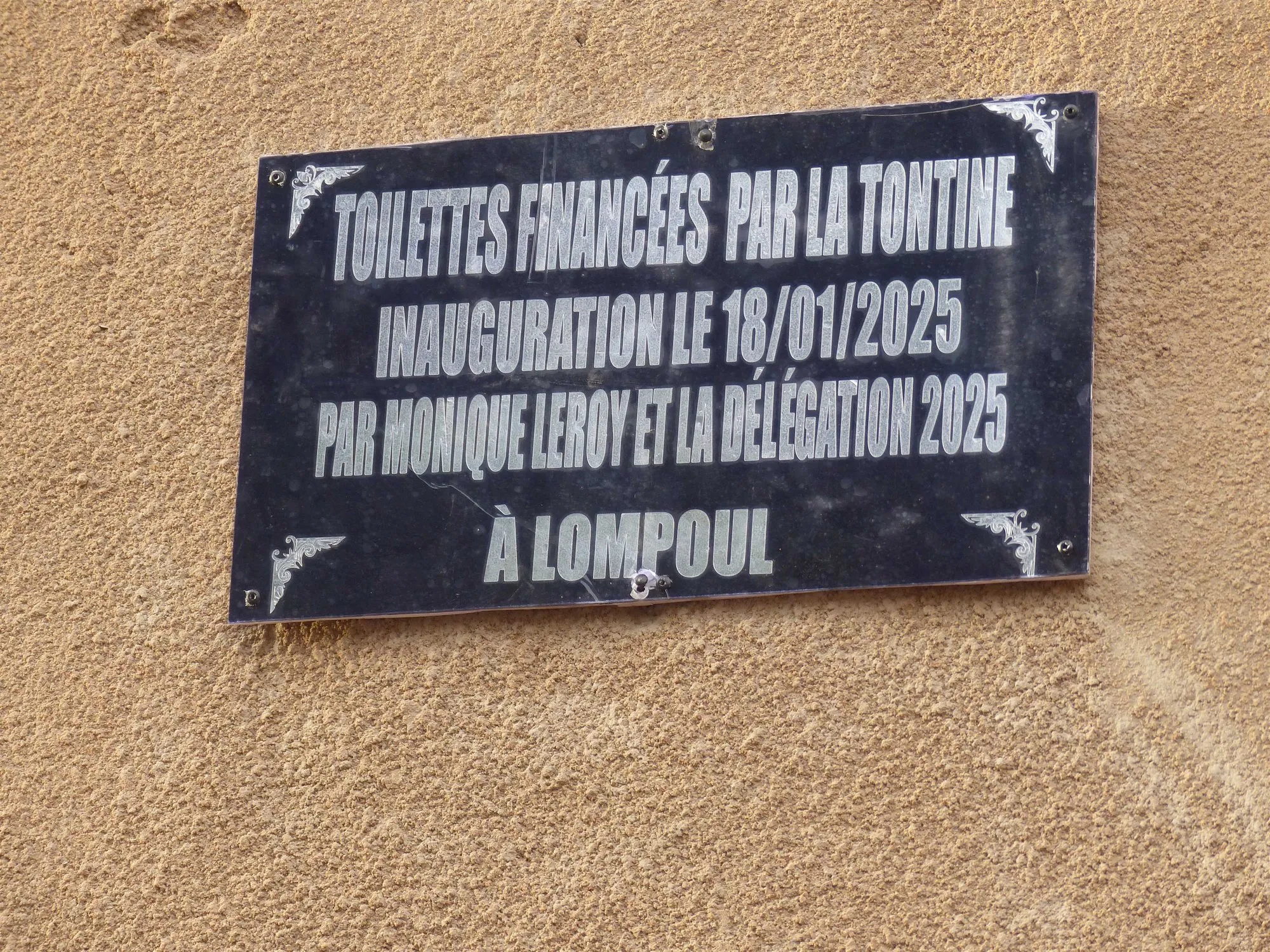 Les toilettes de la halle, inaugurées en janvier 2025